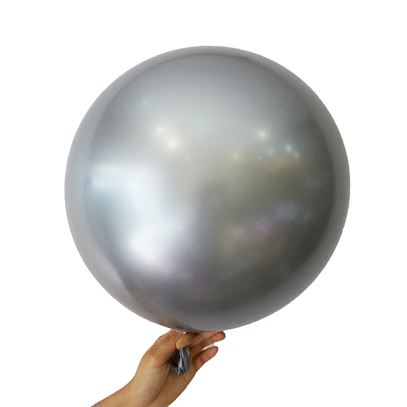 10inch Metallic Bobo balloons pre-streched