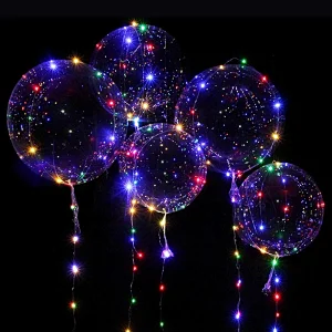 10inch transparent Bobo Balloons Plain shape