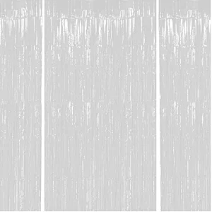 Tinsel Foil Fringes Curtains Party Photo Backdrop