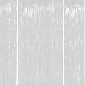 Tinsel Foil Fringes Curtains Party Photo Backdrop