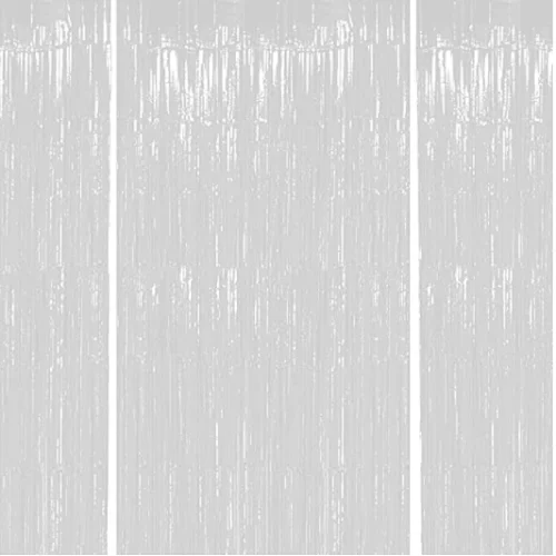 Tinsel Foil Fringes Curtains Party Photo Backdrop