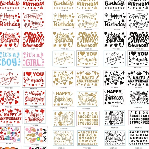 Feliz Dia balloon stickers