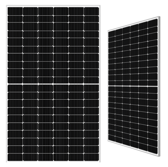 455W dual glass solar panel