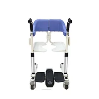 Update-motorized Version Bedside Commodes Disabled Multifunction Chair Wheeled Shower Chair Bath Easy to Clean