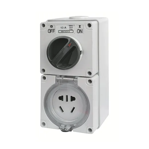 Europe Marine Cabin Switch Socket 250V 10A/16A