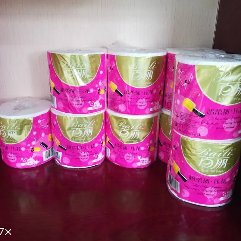 Professional Bulk Toilet Paper,Individually Wrapped Standard Rolls