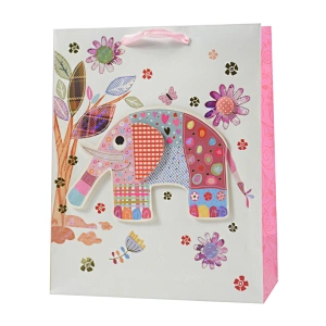 Everyday gift bag, baby bag, paper bag