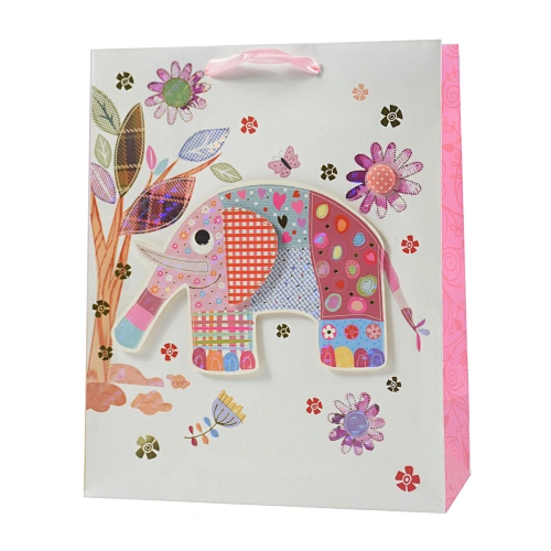 Everyday gift bag, baby bag, paper bag