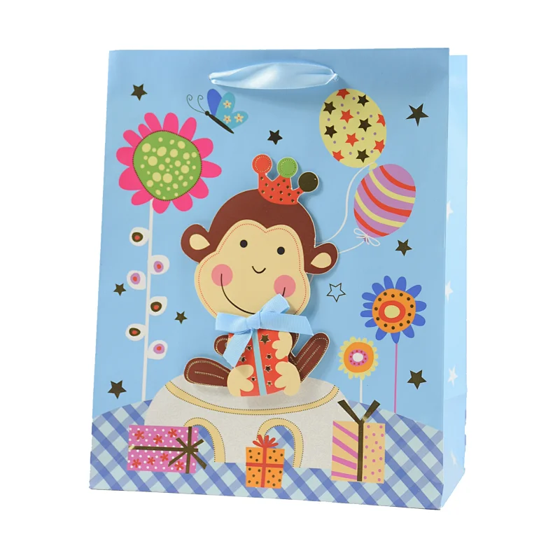 Everyday gift bag, baby bag, paper bag