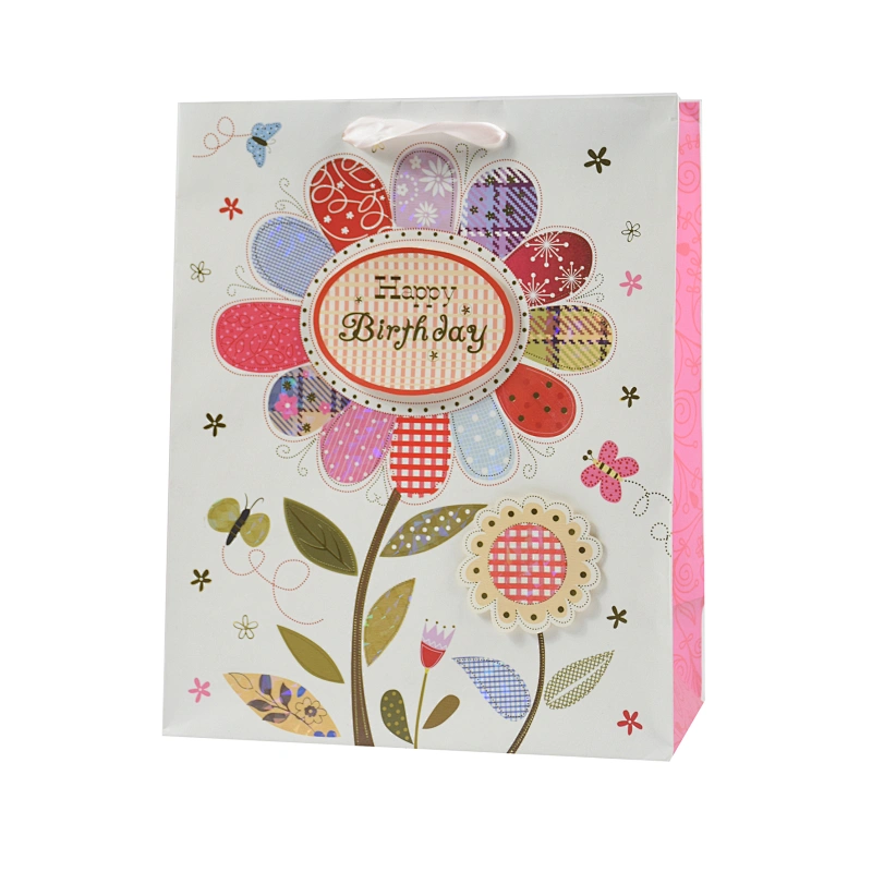 Everyday gift bag, baby bag, paper bag
