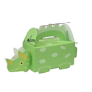 lovely dinosaur  paper box CMYK printing design for packaging gifts