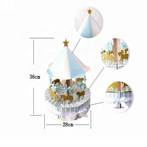 New design cardboard paper wedding gift box packaging with ribbon for packaging sweets and gifts