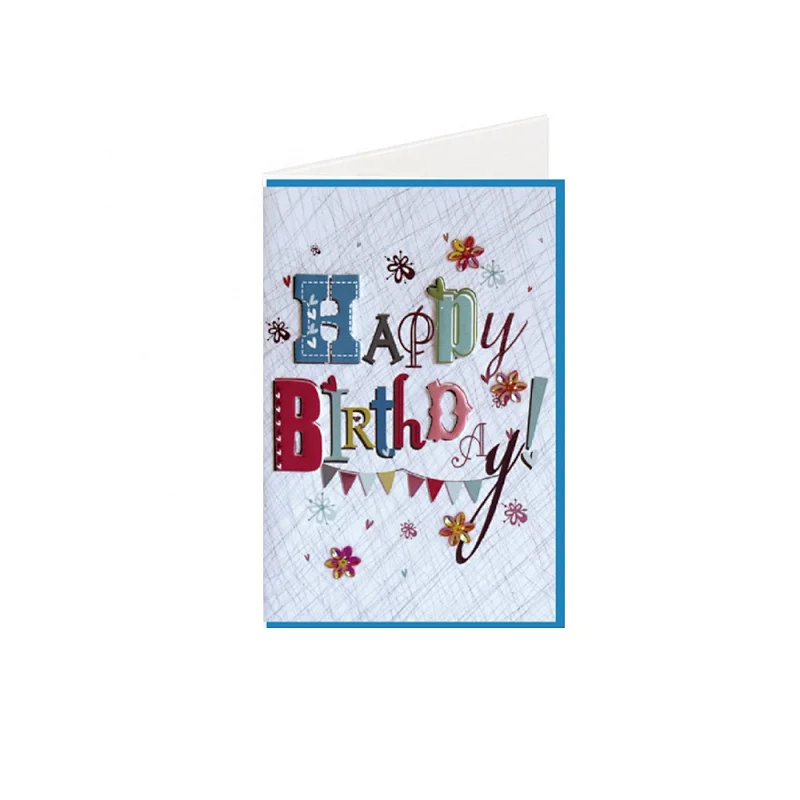 Myway Greeting Card Printing Customized Blank Handmade Tamil Love Greeting Card Cartoon Gift Custom Letters Europe Craft Toxic