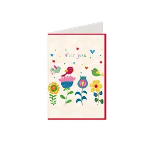 Myway Greeting Card Printing Customized Blank Handmade Tamil Love Greeting Card Cartoon Gift Custom Letters Europe Craft Toxic