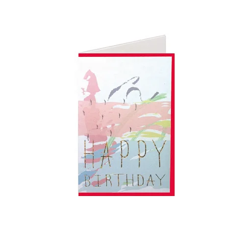 Myway Greeting Card Printing Customized Blank Handmade Tamil Love Greeting Card Cartoon Gift Custom Letters Europe Craft Toxic