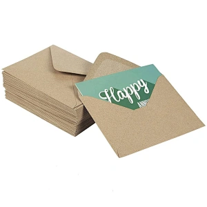 Wedding Custom Envelope  Paper  Office Blank Cards With Envelopes Printing Logo
