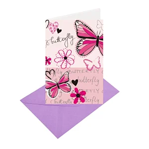 Myway Greeting Card Printing Customized Blank Handmade Tamil Love Greeting Card Cartoon Gift Custom Letters Europe Craft Toxic