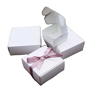 Surprise price paper boxes with kraft or black and white cardboard for gifts packaging