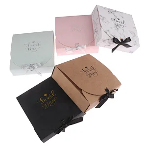Surprise price and hot sales CMYK and hot stamping paper box for packing gifts