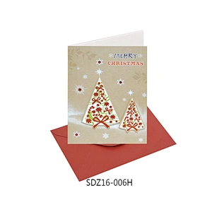 Superior quality Digital printing Cards  Cheap prices Christmas greeting Paper card