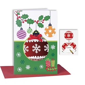Factory 3D Moving design Christmas greeting card for gifts