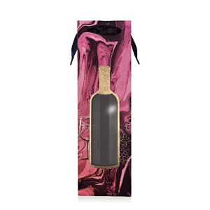 High Quality Customized Wine Bottle Gift Packaging Paper Bag
