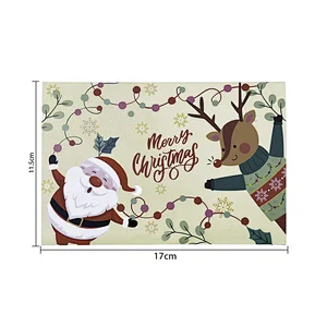 Merry Christmas Custom Greeting Card 3d Pop Up Custom Cards for Festival-6