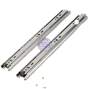 full extension standard side mount ball bearing slide for furniture drawer