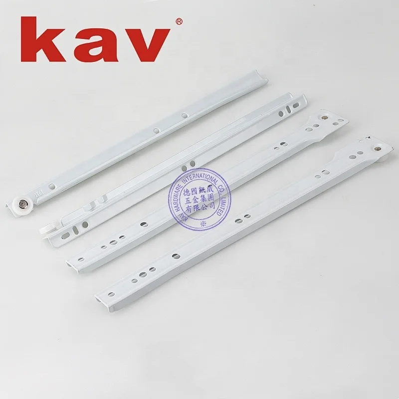 basic 18 inch powder coating steel track for drawer steel drawer runners