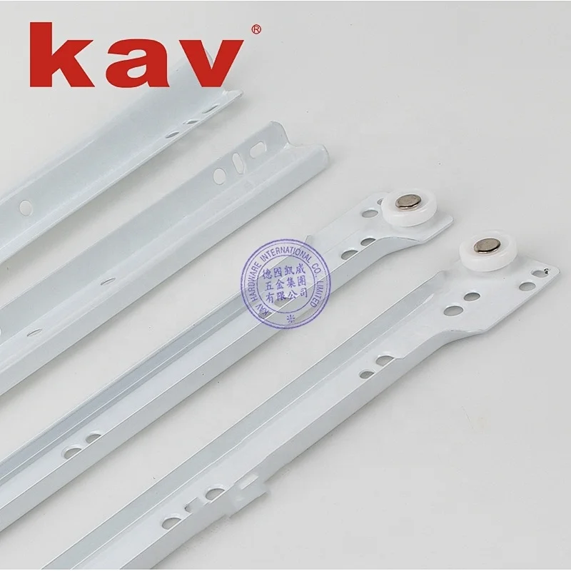 basic 18 inch powder coating steel track for drawer steel drawer runners