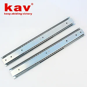 heavy duty drawer rails 58 mm full extension ball bearing slides industrial  (A580)