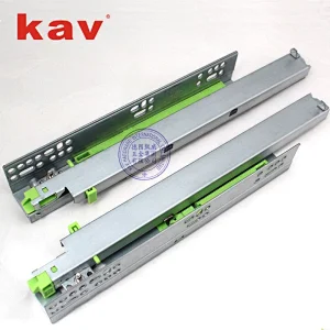 full extension drawer slides push to open under mount drawer slides (663FI)