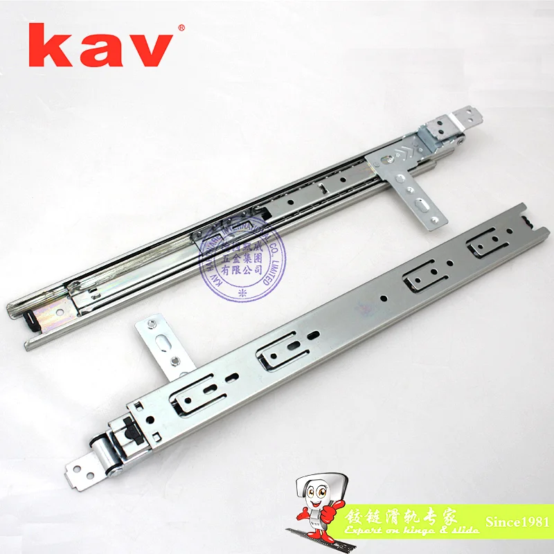 Folding Concealed Dress Mirror Ball Bearing Slide With 3 Folding Slide TM35310