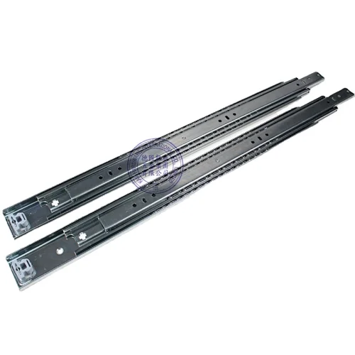 furniture hardware heavy duty ball bearing soft close furniture fittings draw slides telescopic runners rails (H530-19)