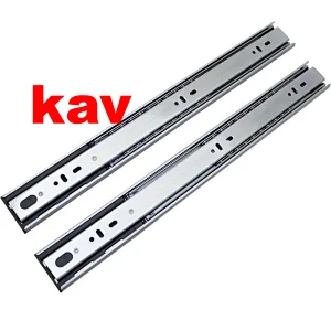 45mm width kitchen cabinet soft close drawer slides cold rolled steel drawer rails manufacturers