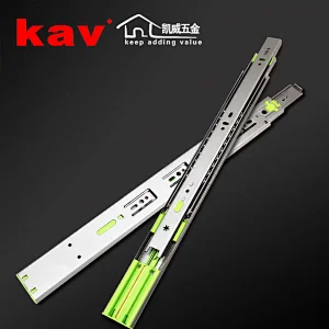 18 inch Kitchen Telescopic Channel 304 Stainless steel soft close  ball bearing drawer runners