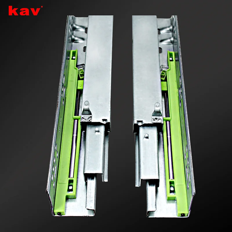 profession manufacturer soft closing undermount hanging drawer slide in oven concealed slides (663BTHI)