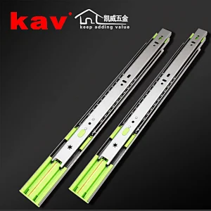 18 inch Kitchen Telescopic Channel 304 Stainless steel soft close  ball bearing drawer runners