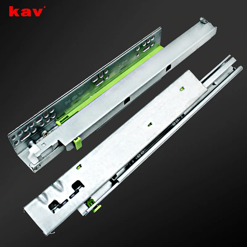 profession manufacturer soft closing undermount hanging drawer slide in oven concealed slides (663BTHI)