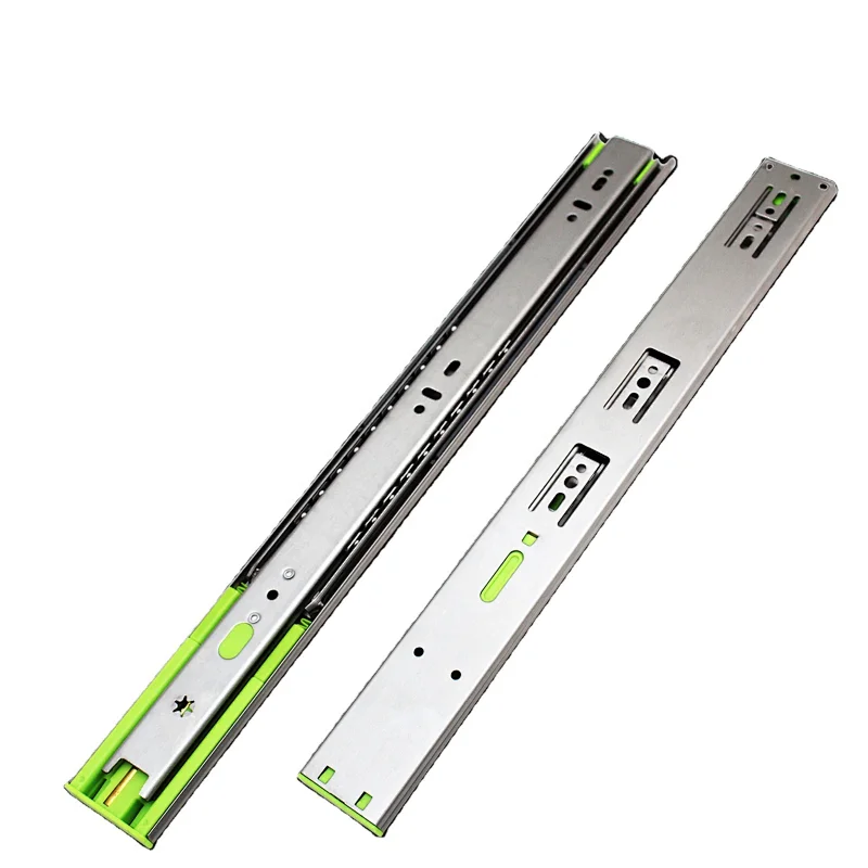 18 inch Kitchen Telescopic Channel 304 Stainless steel soft close ball bearing drawer runners