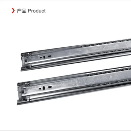 225kg loading heavy duty drawer slide 76mm width ball bearing slide (H760)