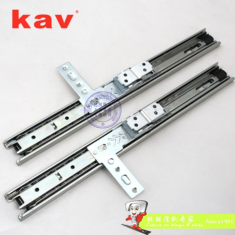 Folding Concealed Dress Mirror Ball Bearing Slide With 3 Folding Slide TM35310