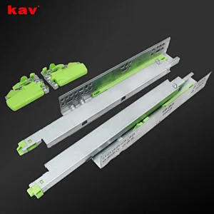 high quality push open concealed undermount drawer slide rails with fast clip