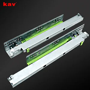 profession manufacturer soft closing undermount hanging drawer slide in oven concealed slides (663BTHI)