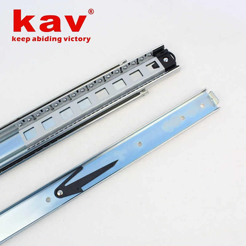 heavy duty drawer rails 58 mm full extension ball bearing slides industrial  (A580)