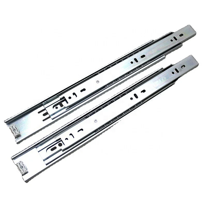 drawer slide ball bearing 45 mm cabinet  full extension side mount drawer runner (L45315)