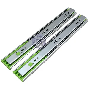 Push Open Ball Bearing Slide Full Extension Touch Open Slide Rail 45315F