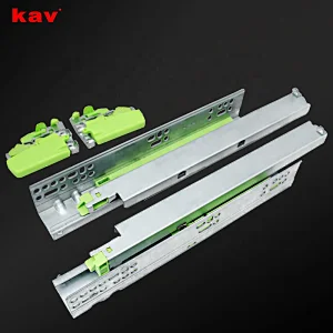 high quality push open concealed undermount drawer slide rails with fast clip