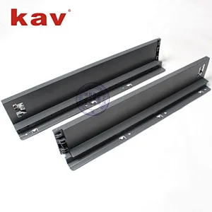 Modern Soft Close Slim Drawer Height 100mm Double Wall Drawer System(E660H06-100)