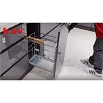 How to choose seasoning pull out basket?  Do it this way   Easily fetch and take out items  Best solution for seasoning storage
